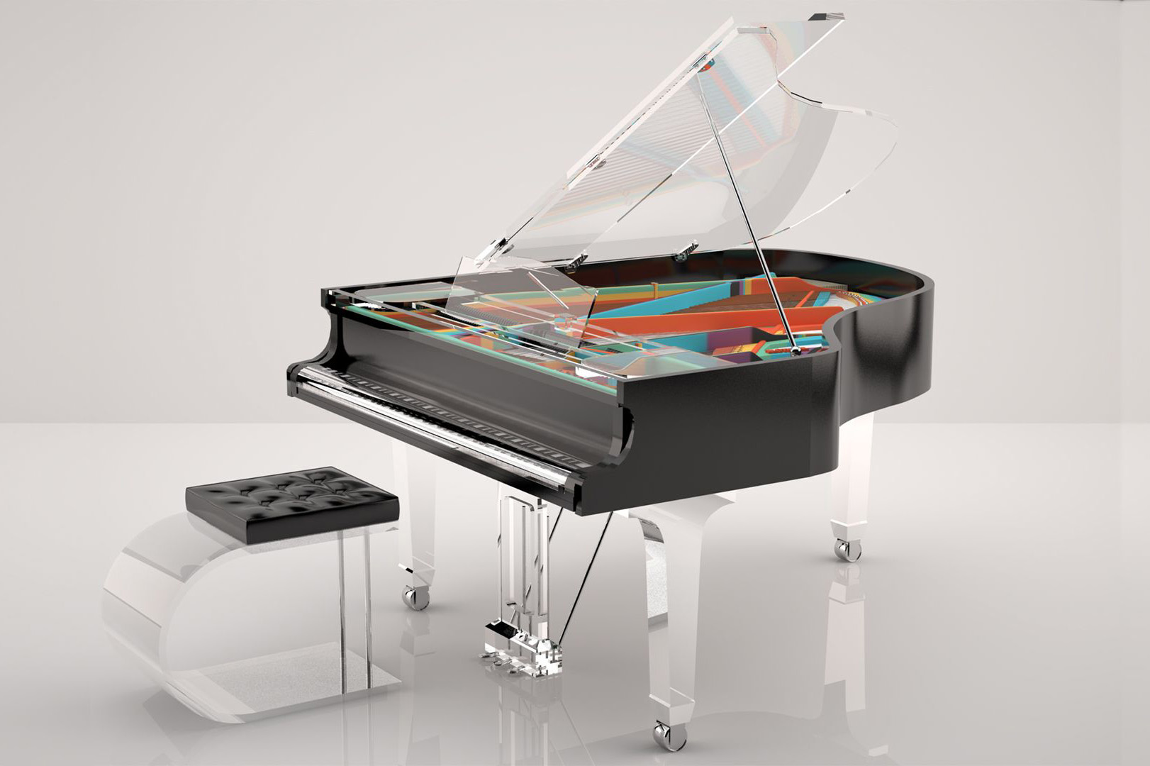 Bluthner Translucid Piano